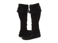 【Minnetonka】 Front Lace Hardsole Knee-Hi Boot