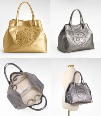 Tory Burch★Stacked Logo Tote★