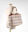 画像3: Tory Burch★Striped CHANNING TOTE★ (3)