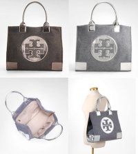 Tory Burch★Metallic ELLA TOTE★