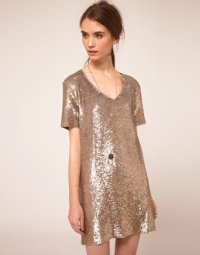 IRO Sequin Shift Dress