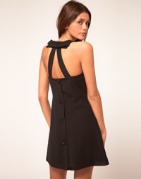 ASOS Swing Dress with Bow Back