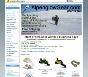 画像1: alpenglowgearアルペングロウギア【登山着、キャンピング、防寒具、テント】