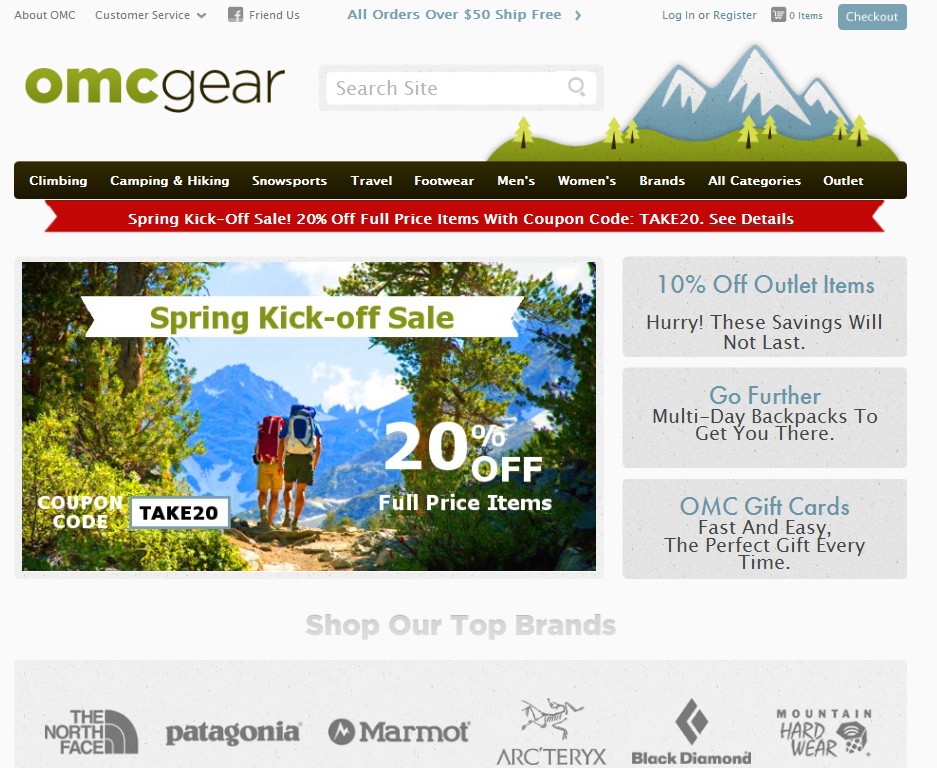 e-omc【アウトドア、キャンピング、バックパック、登山靴】