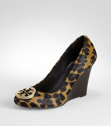 画像: トリーバーチsophie leopard print wedge