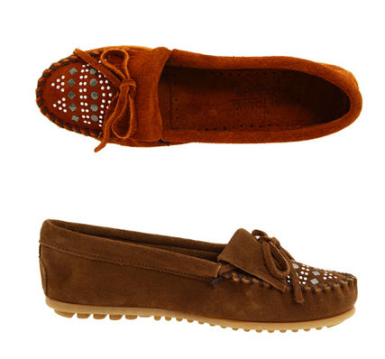 画像: Minnetonka Studded Moc ローファー☆